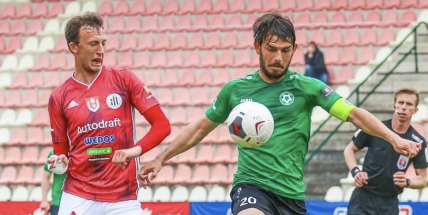 Fotbalisté Příbrami prohráli s Budějovicemi a vzdaluje se jim záchrana v lize