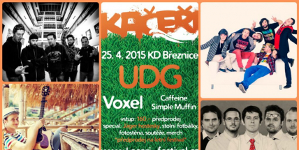 Sobotní Kačeři: Kdo kdy vystoupí?