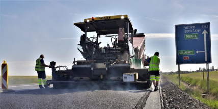 Oprava silnice mezi Skalkou a Drásovem zatím probíhá podle harmonogramu