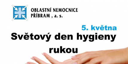Víte, jak si správně umýt ruce. V úterý v nemocnici se to dozvíte