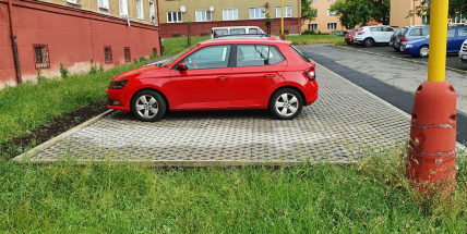 Příbram pokračuje v budování parkovacích míst