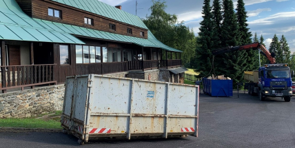 Sportovní zařízení města Příbram začínají s opravou chaty Granit