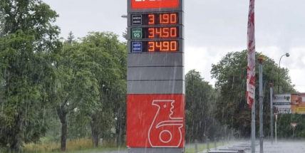 Paliva ve Středočeském kraji od minulého týdne zdražila o více než 50 haléřů