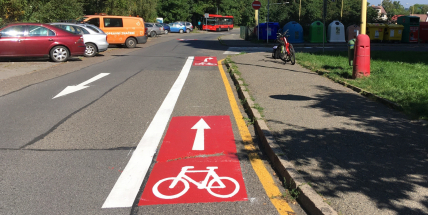 Místostarosta Buršík k nově značené cyklotrase