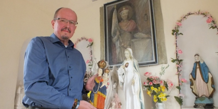 Štědrý dárce věnoval osadě Zalány sošku zalánské madony