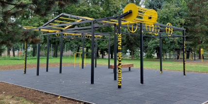 K dětskému hřišti a sportovnímu plácku přibyl Predator park