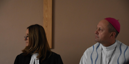 Příbramskou věznici navštívil biskup Wasserbauer