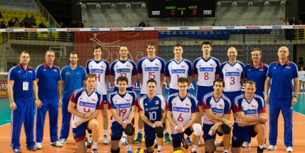 V Příbrami trénuje volejbalová reprezentace, v sobotu se utká s Íránem