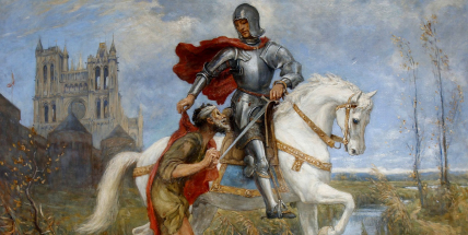 Proč se slaví svátek svatého Martina, pojídá se husa a pije víno?