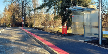 Autobusová zastávka v ulici Čs. armády je opět v provozu