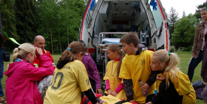 Mladí zdravotníci přijeli do Příbrami poměřit své dovednosti