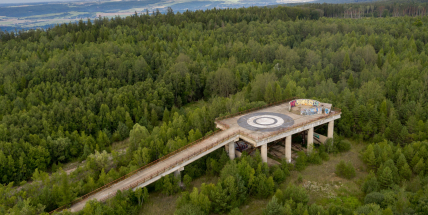 Krásná místa na Příbramsku: Raketová základna Klondajk