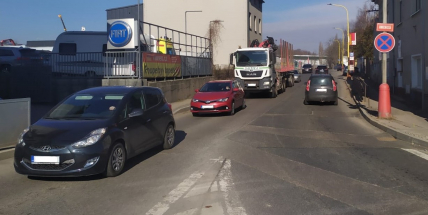 Druhá etapa prací v Obecnické ulici začne 7. března