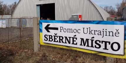 V Příbrami se nashromáždilo dvacet tun pomoci pro Ukrajinu