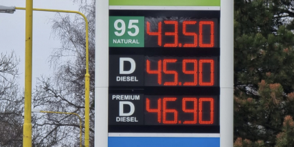 Pohonné hmoty prudce zdražují. Podívejte se, za kolik natankujete v Příbrami