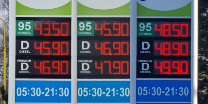 Ceny pohonných hmot v Příbrami přes noc opět vzrostly. Benzin téměř o tři koruny na litru