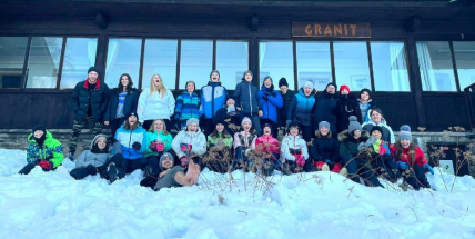 Chatu Granit navštěvují nejen rodiny a přátelé, ale také organizované skupiny dětí