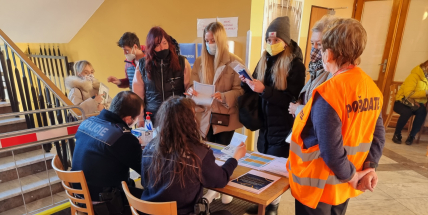 Středočeská centra mimo Prahu za čtvrtek zaregistrovala 1134 běženců