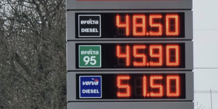 Paliva ve Středočeském kraji od minulého týdne zlevnila