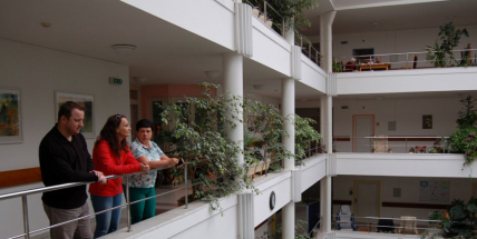 Delegace z Příbrami navštívila sociální centrum v Táboře