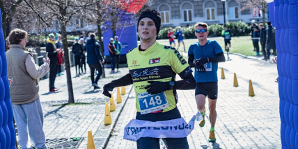 Zasněžený Aquatlon Příbram ovládli Zikmund a Mičková