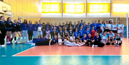 Mladší žákyně volejbalového oddílu TJ Baník Příbram uspěly v rámci finálového turnaje krajského přeboru