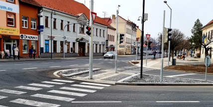 V Dobříši končí rozsáhlá rekonstrukce hlavního průtahu městem