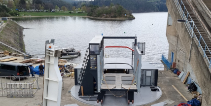 Na Orlické přehradě skončila rozsáhlá přestavba lodního výtahu za 122 milionů korun