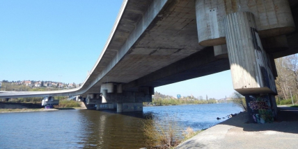 Začíná oprava Barrandovského mostu, potrvá 110 dní