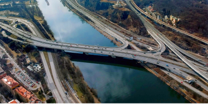 Dnes začne bourání nájezdu na rekonstruovaný Barrandovský most ze Strakonické ulice