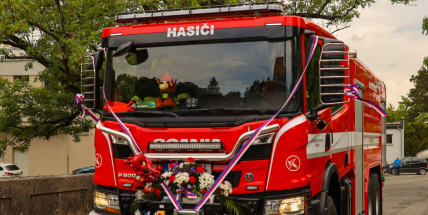 Dobrovolní hasiči z Březnice disponují novým zásahovým vozidlem