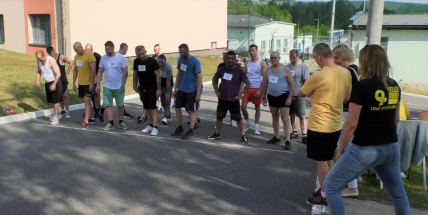 Video: Osvětového běhu v příbramské věznici se dnes zúčastnilo 120 odsouzených