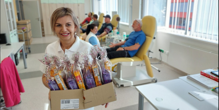 V příbramské nemocnici si připomněli Světový den dárců krve