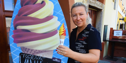 Nově otevřená cukrárna na Březových Horách dá všem dětem za vysvědčení zmrzlinu zdarma