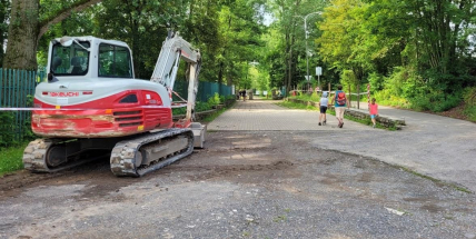 Stavební práce na Nováku budou probíhat i v létě. Návštěvníky čekají také zajímavé novinky