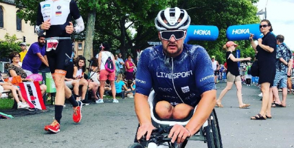 Honza Tománek zazářil na evropském šampionátu v ironmanu