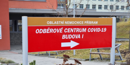 Ve středních Čechách přibylo za týden 1628 případů covidu, mezitýdně o 681 víc