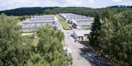 V Letech se začíná bourat vepřín, stál v místě romského koncentračního tábora