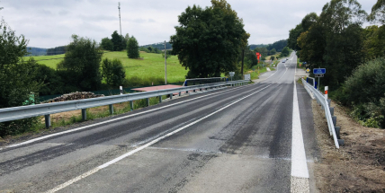 Silničáři uvedli do provozu opravený most u Obor na Příbramsku