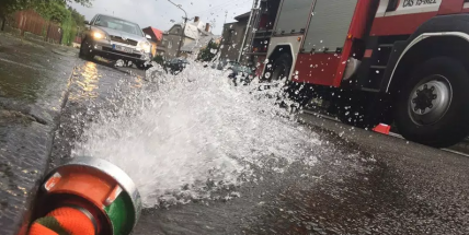 Déšť spláchl Příbramsko: Hasiči řešili od rána dvě desítky událostí