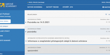 Stát zruší pro občany povinnost používat datové schránky
