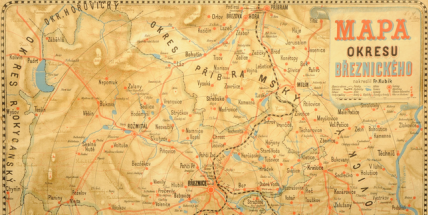 Jedinečná mapa z 19. století putuje do Březnice