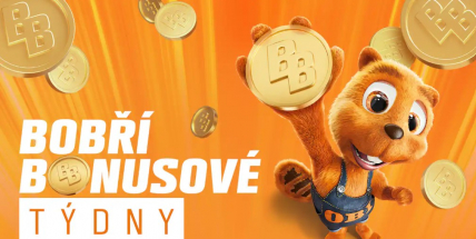 Bobří bonusové týdny v OBI se slevou až 10% na celý nákup jsou zpět