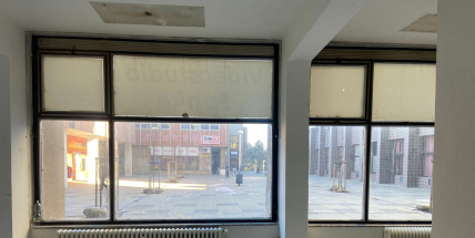 Stavební práce na vybudování dislokovaného pracoviště městské policie na pěší zóně Cíl započaly