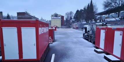 Stavbaři se při budování parkovacího domu v Příbrami potýkají s problémy