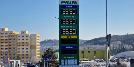 Benzin i nafta ve Středočeském kraji od minulého týdne zlevnily