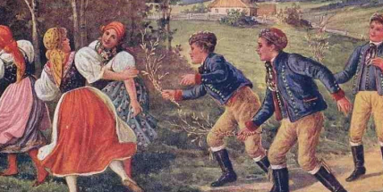 Zmínky o tradiční české pomlázce jsou již od 14. století