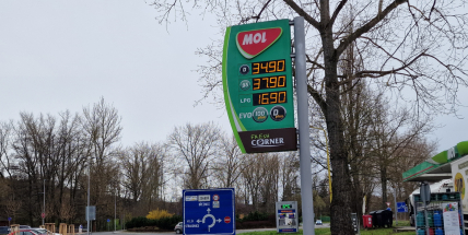 Benzin ve Středočeském kraji od minulého týdne zdražil, nafta zlevnila