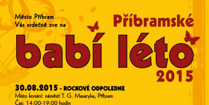 Příbramské babí léto startuje již tuto neděli