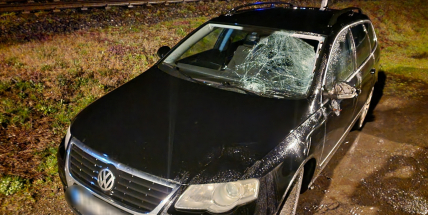 Namol opilý řidič na Příbramsku srazil dva chodce